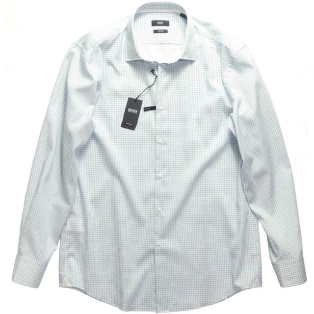 HUGO BOSS(ヒューゴボス)の26,000円新品ヒューゴボスEASY IRONシャツ【17/43＝日本3XL】 メンズのトップス(シャツ)の商品写真