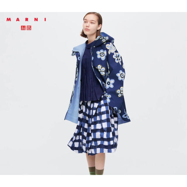 UNIQLO(ユニクロ)のUNIQLO×マルニ　MARNI バルーンシェイプスカート レディースのスカート(ひざ丈スカート)の商品写真