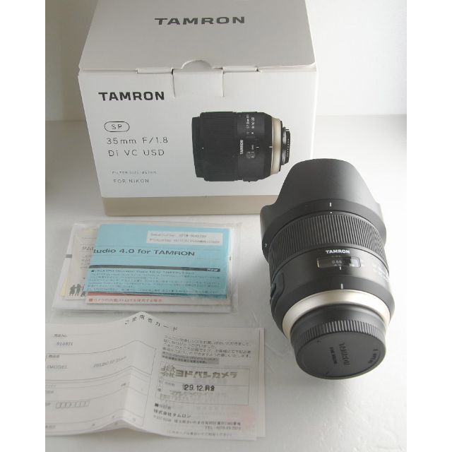 タムロンSP35mm F1.8 Di VC USD ニコンFマウント www.pa-kotabumi.go.id