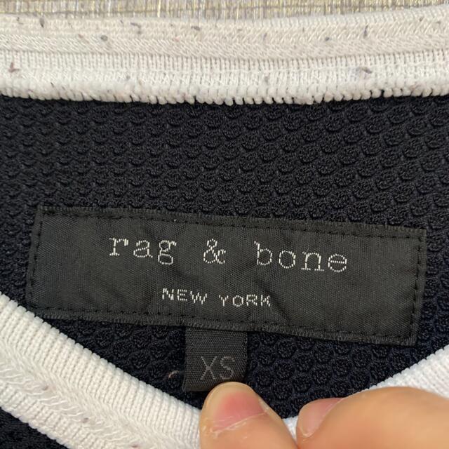 Rag & Bone(ラグアンドボーン)のラグアンドボーン　アメリカ製　USA製　メッシュ　古着　アメリカ古着　ビンテージ レディースのトップス(カットソー(長袖/七分))の商品写真