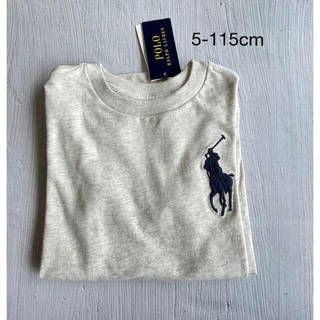ラルフローレン(Ralph Lauren)の「新品」ポロラルフローレン長袖Tシャツ　5-115cm(Tシャツ/カットソー)