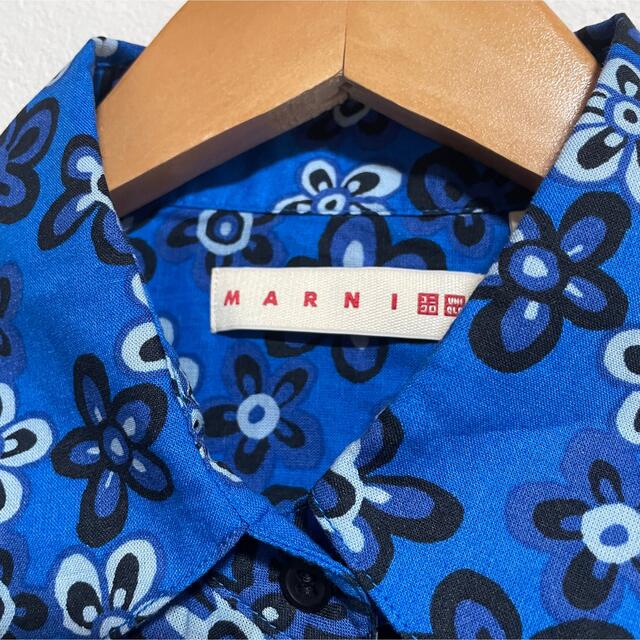 UNIQLO(ユニクロ)のMARNI マルニ UNIQLO ユニクロ コラボ オーバーサイズシャツ 長袖 メンズのトップス(シャツ)の商品写真