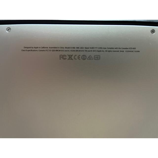 Apple(アップル)のMacBook Air 2014 13インチ スマホ/家電/カメラのPC/タブレット(ノートPC)の商品写真