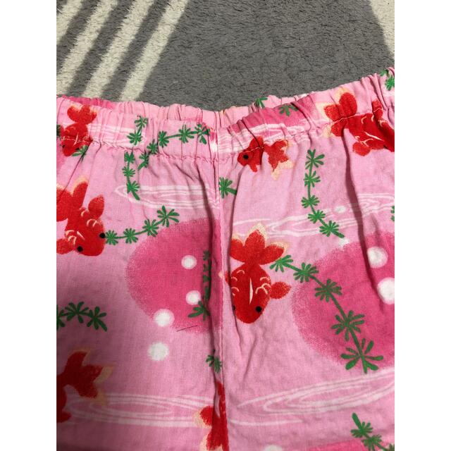 甚平　サイズ100 キッズ/ベビー/マタニティのキッズ服女の子用(90cm~)(甚平/浴衣)の商品写真