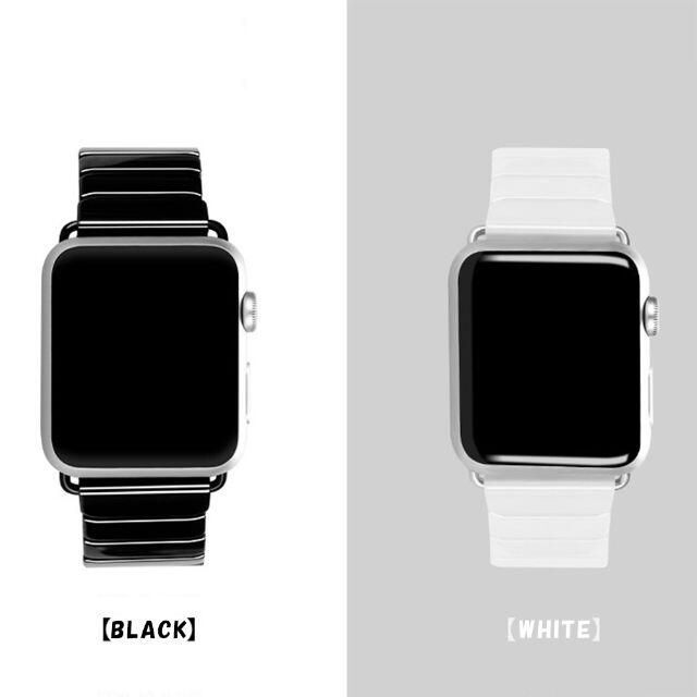 □Apple Watch バンド 交換ベルト セラミック アップルウォッチ 2種 メンズの時計(その他)の商品写真