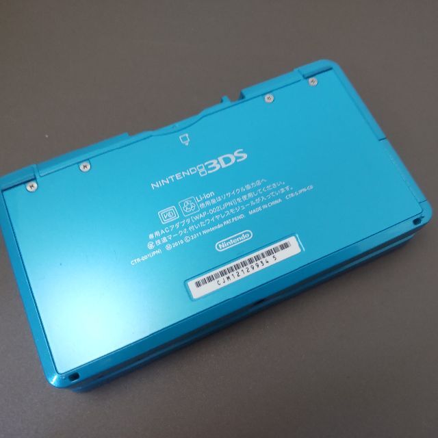 安心の整備済み！◆任天堂3DS 本体◆ライトブルー◆81 5