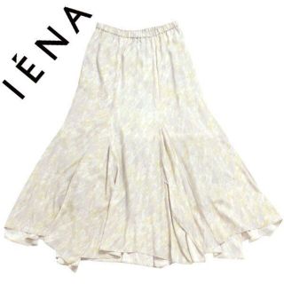 イエナ(IENA)の21ss IENA ランダムプリントフレアスカート (ロングスカート)