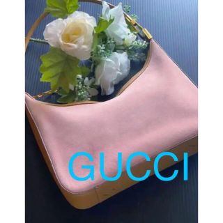 グッチ(Gucci)のグッチ　ショルダーバッグ　ピンク(ショルダーバッグ)