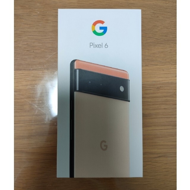 未使用 Google pixel 6 128GB ピクセル6 コーラル