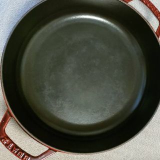 ストウブ(STAUB)のstaub ストウブ ブレイザー ソテーパン グレナディンレッド 28cm 両手(鍋/フライパン)