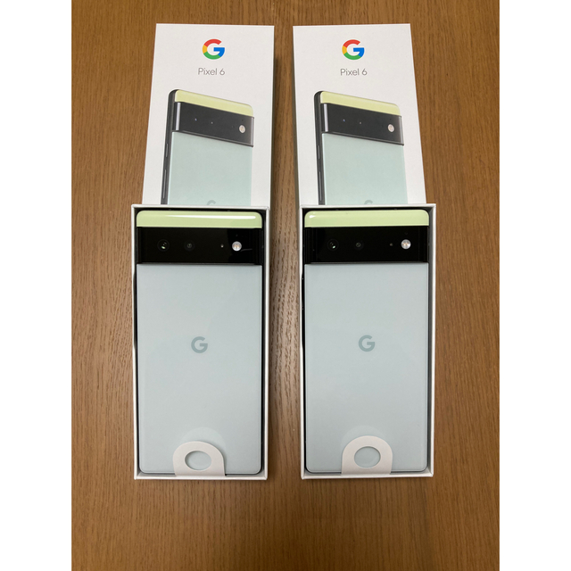 Google Pixel - Google Google Pixel6 128GB SIMフリー 緑 ２台の通販 ...