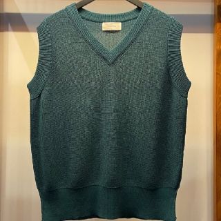 アレッジ(ALLEGE)のernie palo 22ss Edition3 rib knit vest46(ベスト)