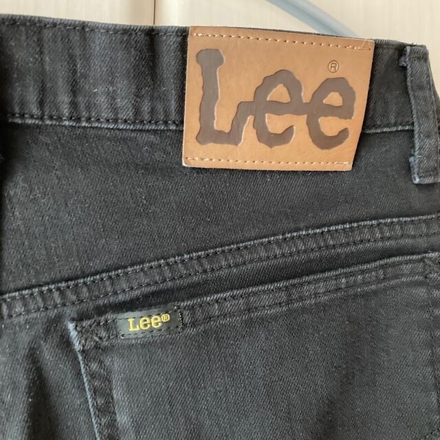 Lee(リー)のLee ストレートデニム　黒　メンズ メンズのパンツ(デニム/ジーンズ)の商品写真