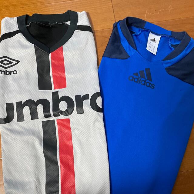 adidas(アディダス)のadidas  umbro  Tシャツ　２枚セット キッズ/ベビー/マタニティのキッズ服男の子用(90cm~)(Tシャツ/カットソー)の商品写真