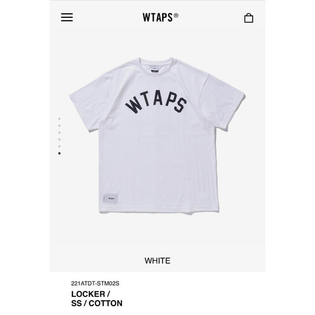 XL wtaps 22ss LOCKER ホワイト 白