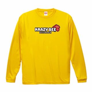 【新作】CUBE flower ドライ素材ロングＴシャツ（イエロー）