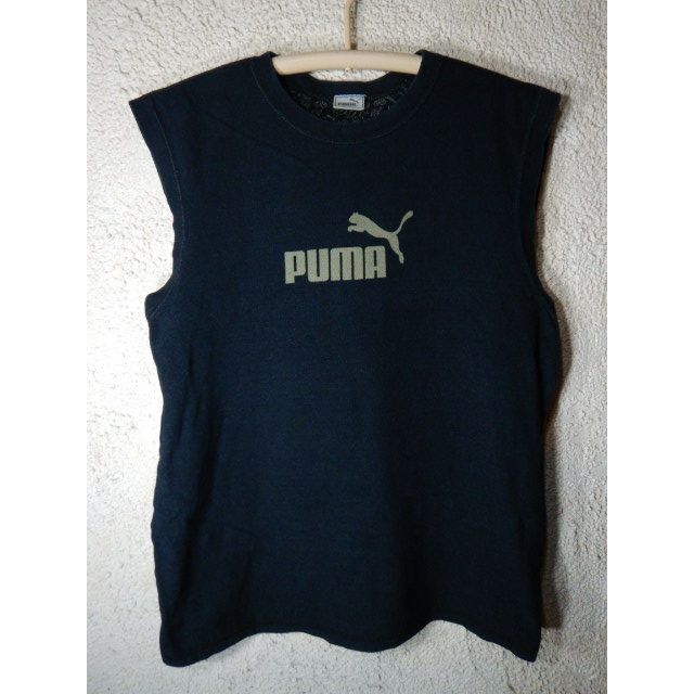 PUMA(プーマ)の7269　PUMA　プーマ　ノースリーブ　ロゴ　デザイン　シャツ　人気 メンズのトップス(Tシャツ/カットソー(半袖/袖なし))の商品写真