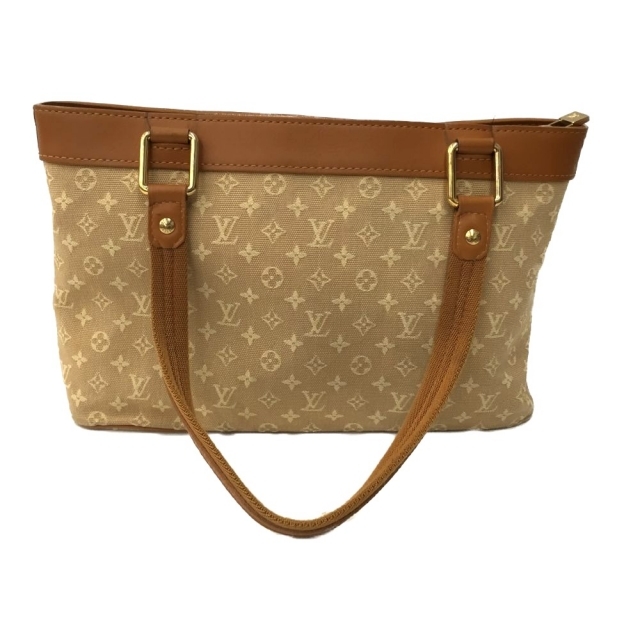 △△LOUIS VUITTON ルイヴィトン モノグラムミニ ルシーユPM M92684 ベージュバッグ