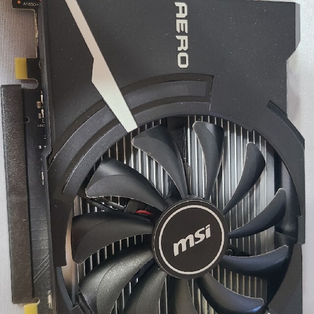 MSI GEFORCE GTX1650 AERO ITX 4G OC 箱有り