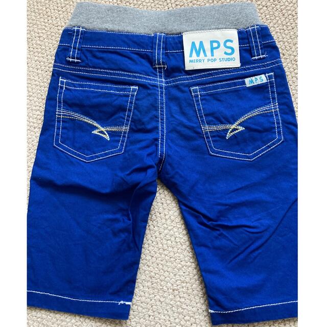 MPS(エムピーエス)のMPS ハーフパンツ 半ズボン デニムハーフパンツ100 キッズ/ベビー/マタニティのキッズ服男の子用(90cm~)(パンツ/スパッツ)の商品写真