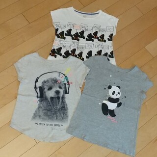 ギャップキッズ(GAP Kids)のTシャツ3枚セット 120～150サイズ(Tシャツ/カットソー)