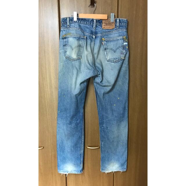 a222 levis リーバイス 505 W30 ダメージ クラッシュ USA