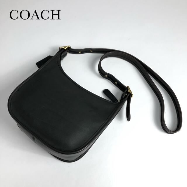 COACH ールドコーチ　ショルダーバッグ　9950　ヴィンテージ  黒バッグ