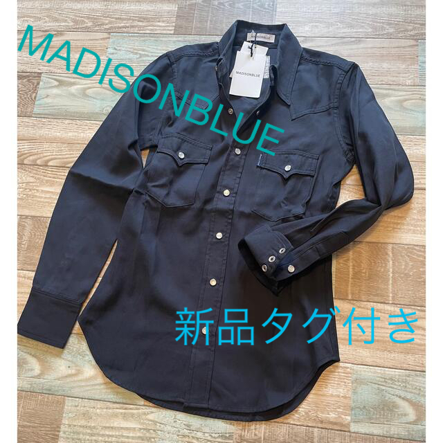 ソルボワ 新品タグ付き!! MADISON BLUE western shirt 00 - シャツ