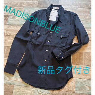 マディソンブルー(MADISONBLUE)の新品タグ付き！！　MADISON BLUE 　western shirt 00(シャツ/ブラウス(長袖/七分))