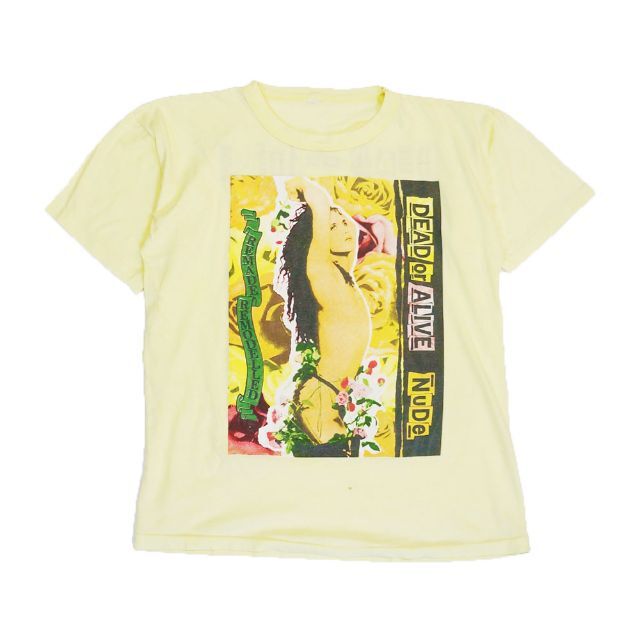 1989 DEAD OR ALIVE NUDE JAPAN TOUR TEE 【25%OFF】 19000円 www