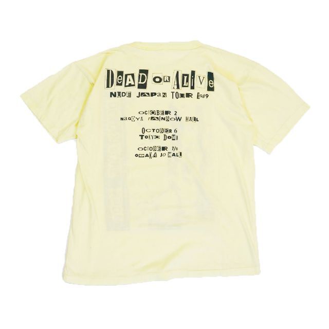 1989 DEAD OR ALIVE NUDE JAPAN TOUR TEE