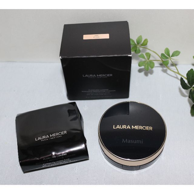 laura mercier(ローラメルシエ)の未使用　ローラ メルシエ クッションファンデ  1NO　ケース付き コスメ/美容のベースメイク/化粧品(ファンデーション)の商品写真