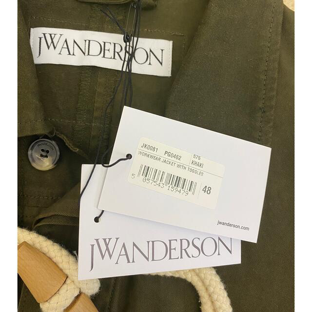 J.W.ANDERSON(ジェイダブリューアンダーソン)のjw anderson トグル パッチワークジャケット サイズ48 新品未使用 メンズのジャケット/アウター(ブルゾン)の商品写真