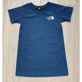 ザノースフェイス(THE NORTH FACE)の美品！ノースフェイス　デニムワンピース　100cm(ワンピース)