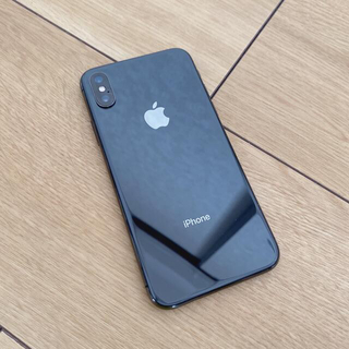 アイフォーン(iPhone)の【最終値下げ】iPhoneX 64GB スペースグレー SIMフリー端末 本体(スマートフォン本体)