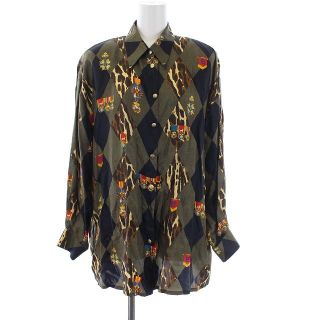 50%割引ブルー系,M【日本限定モデル】 【滑らかなシルク100%】美品