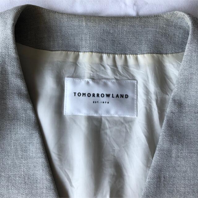 TOMORROWLAND(トゥモローランド)のノーカラージャケット　トゥモローランド レディースのジャケット/アウター(ノーカラージャケット)の商品写真