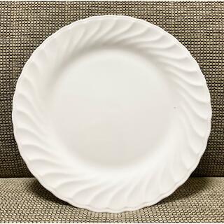 ニッコー(NIKKO)のカネスズ 飾り縁大皿 白 プレート KANESUZU 陶器 日本製(食器)