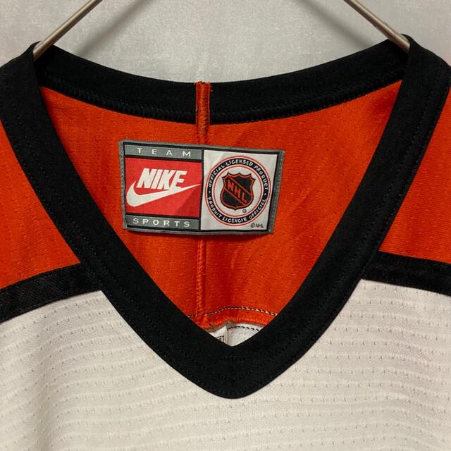 NHL NIKE ナイキ ホッケーシャツ ゲームシャツ フライヤーズ XL