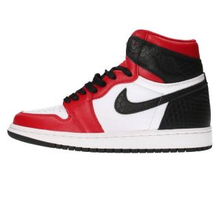 ナイキ(NIKE)のナイキ WMNS AIR JORDAN 1 RETRO HIGH OG SATIN SNAKE CD0461-601 エアジョーダン1レトロハイオージーサテンスネークスニーカー レディース 24.5cm(スニーカー)