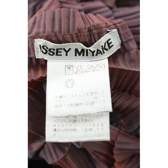 ISSEY MIYAKE(イッセイミヤケ)のイッセイミヤケ IM82-FH912 プリーツ加工グラデーションワンピース M レディースのワンピース(ロングワンピース/マキシワンピース)の商品写真