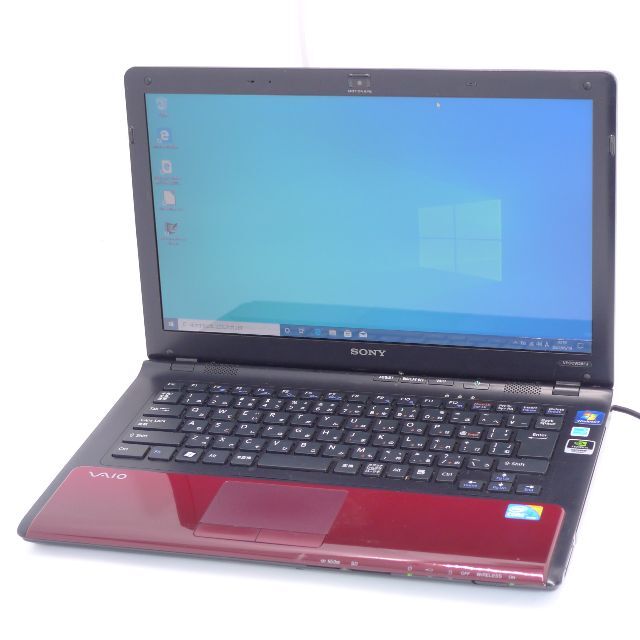 SSD 赤 VPCCW28FJ 4GB RW 無線 Bluetooth カメラ