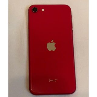 アイフォーン(iPhone)のiPhoneSE 第2世代レッド　(スマートフォン本体)