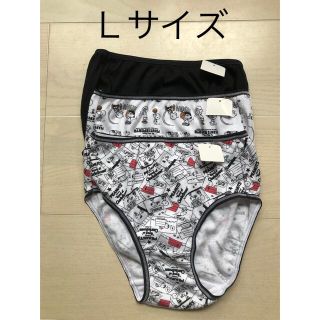 スヌーピー(SNOOPY)の新品⭐︎スヌーピー ショーツ パンツ レディース Ｌ　3枚セット(ショーツ)