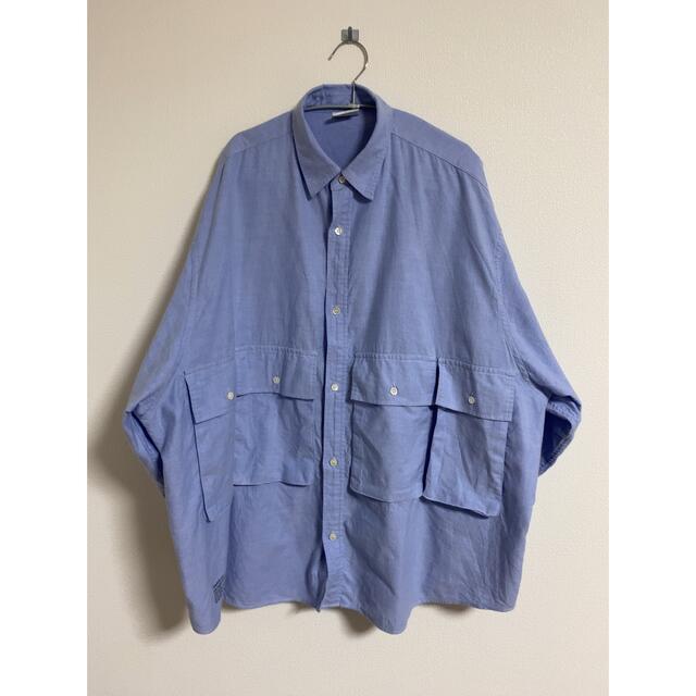 Fresh Service OXFORD FLAP POCKET SHIRT