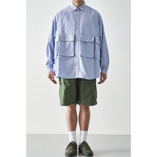 ワンエルディーケーセレクト(1LDK SELECT)のFresh Service OXFORD FLAP POCKET SHIRT (シャツ)