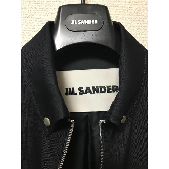 Jil Sander - 【JIL SANDER】ジップアップブルゾンジャケット[ネイビー 
