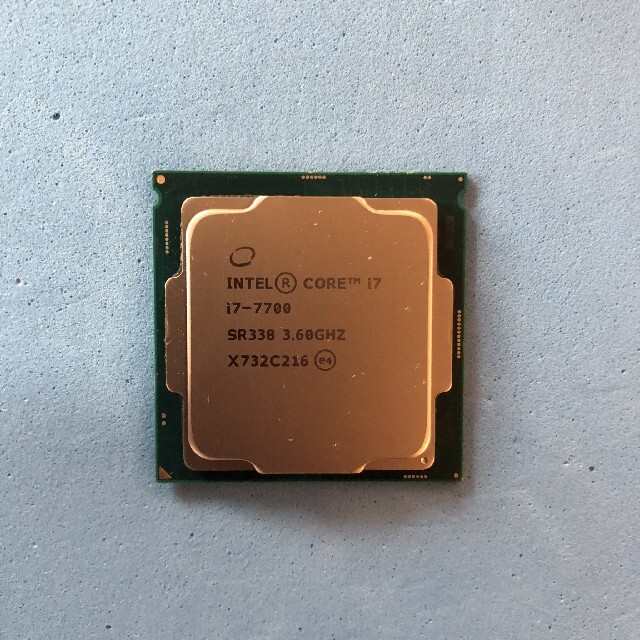 Intel Core I7-7700 　　CPU　インテル