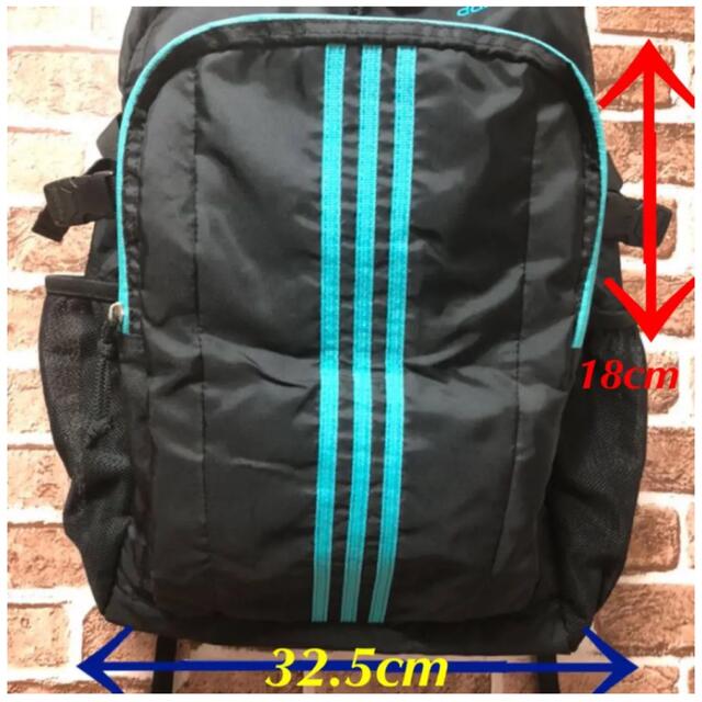 adidas(アディダス)の【アディダス】3ファスナー【あずりん様専用】ポケット付 リュック 27L メンズのバッグ(バッグパック/リュック)の商品写真