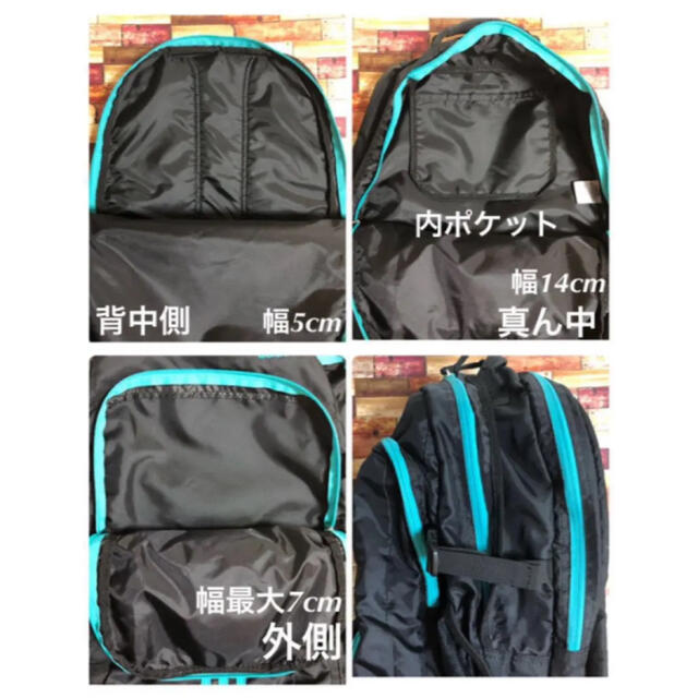 adidas(アディダス)の【アディダス】3ファスナー【あずりん様専用】ポケット付 リュック 27L メンズのバッグ(バッグパック/リュック)の商品写真